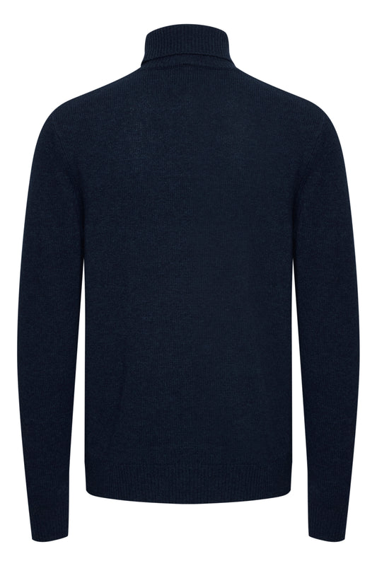 Blend Men's Classic Navy Turtleneck Sweater