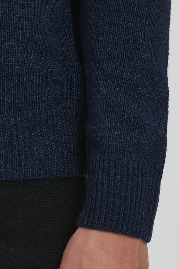 Blend Navy Woollen Sweatshirt